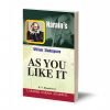 AS YOU LIKE IT | Book